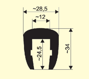 Profil Odbojowy Nr 1803
