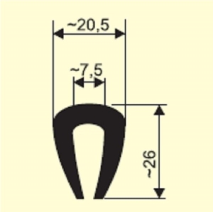 Profil Odbojowy Nr 1801