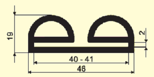 Profil Odbojowy 1506